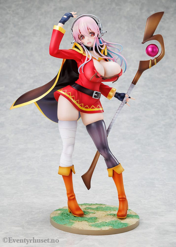 Super Sonico x Konosuba PVC Statue 1/7 Super Sonico Megumin collaboration Ver. 25 cm Manga & Anime