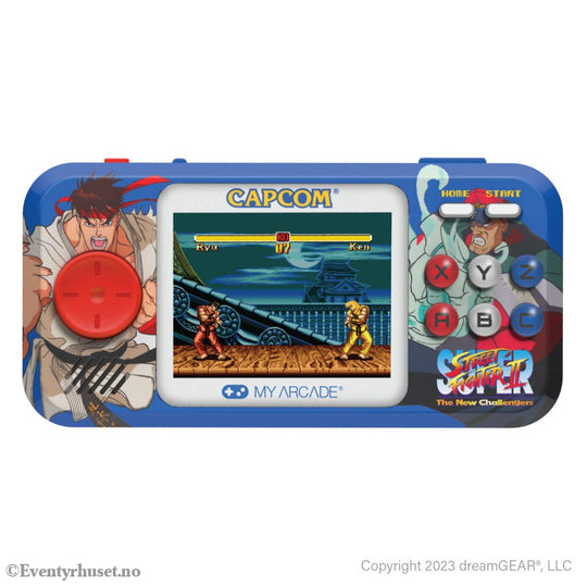Super Street Fighter II Portable Gaming System Pocket Player Pro Home & Gifts