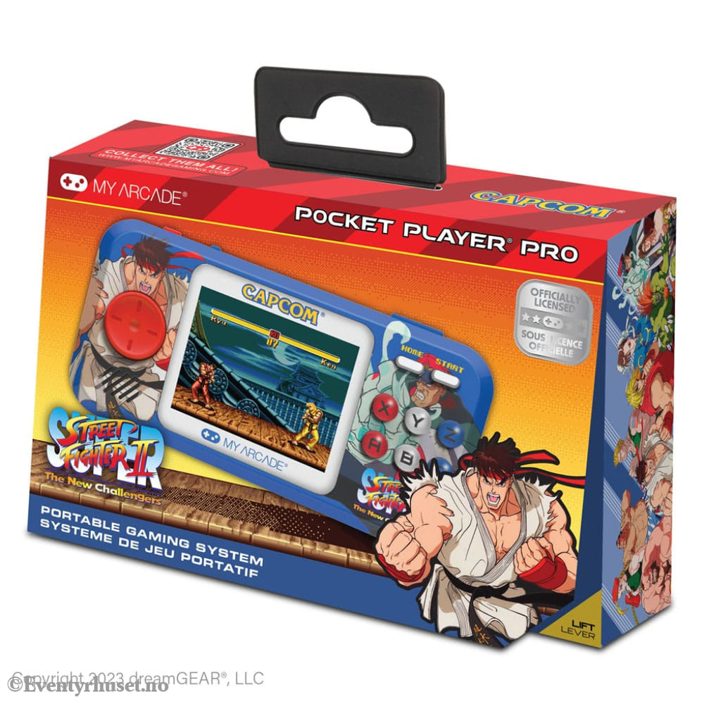 Super Street Fighter II Portable Gaming System Pocket Player Pro Home & Gifts