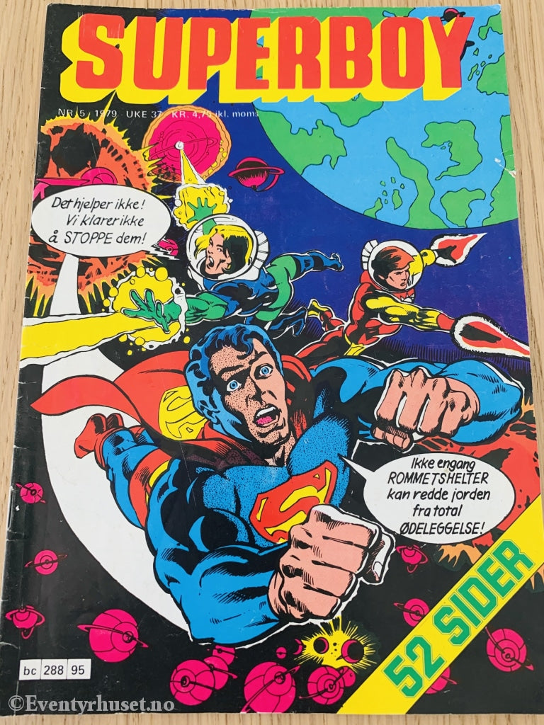 Superboy Nr. 05 1979. Tegneserieblad