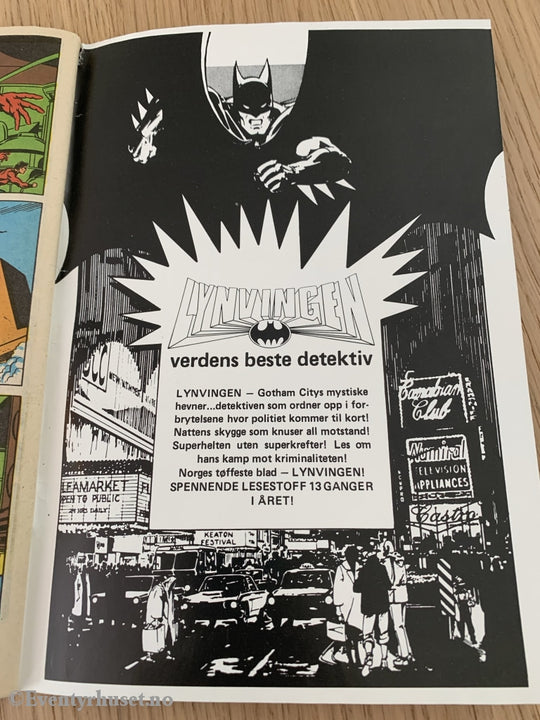 Superboy Nr. 06 1980. Tegneserieblad