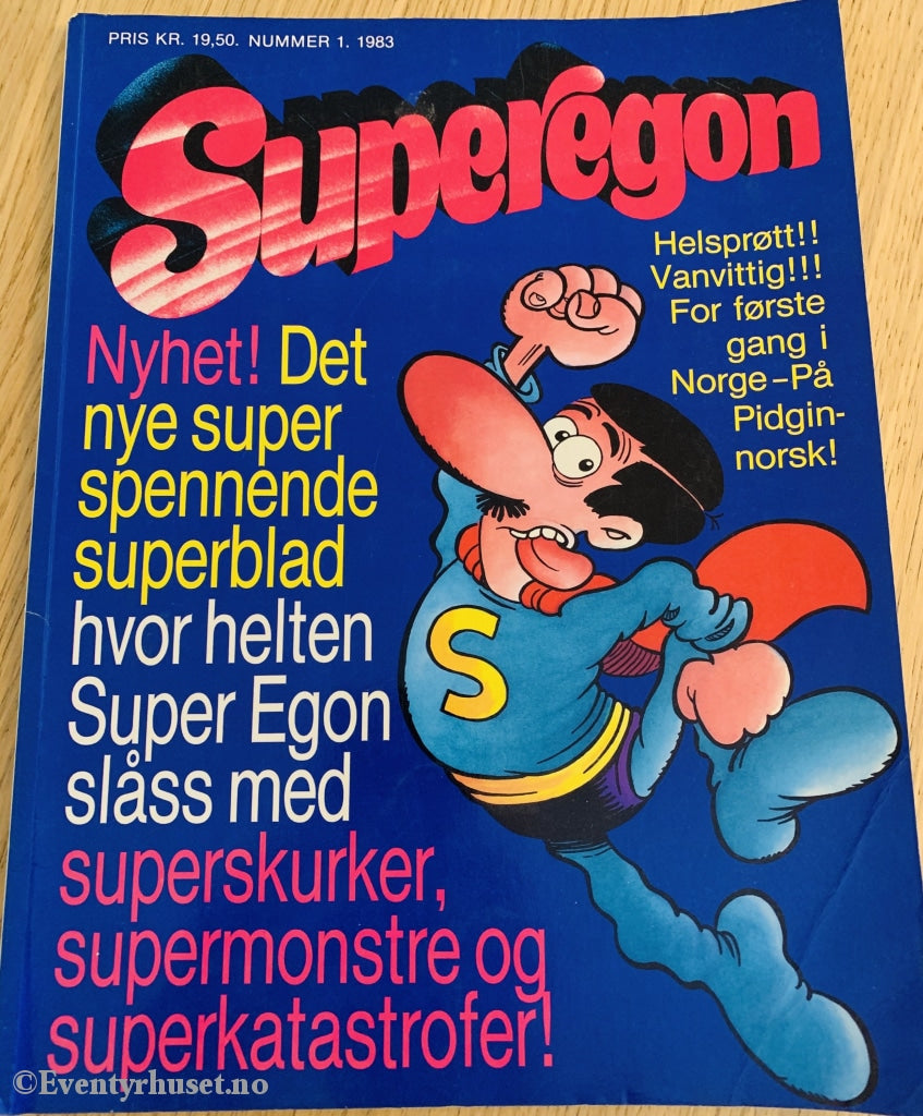 Superegon Album. 1983/01. Sannheten Om Supermannen. Tegneseriealbum