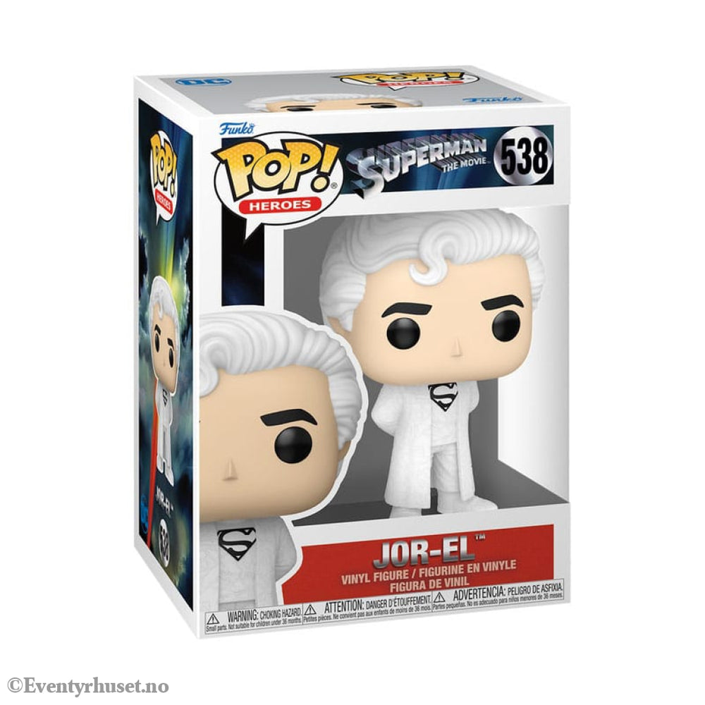 Superman(1978) POP! Heroes Vinyl Jor-EL 9 cm Collectibles