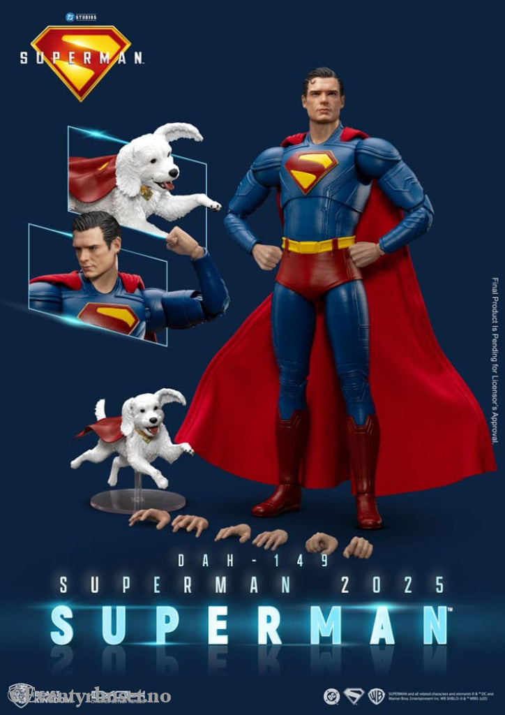 Superman (2025) Action Figure Superman & Krypto 21 cm Toys