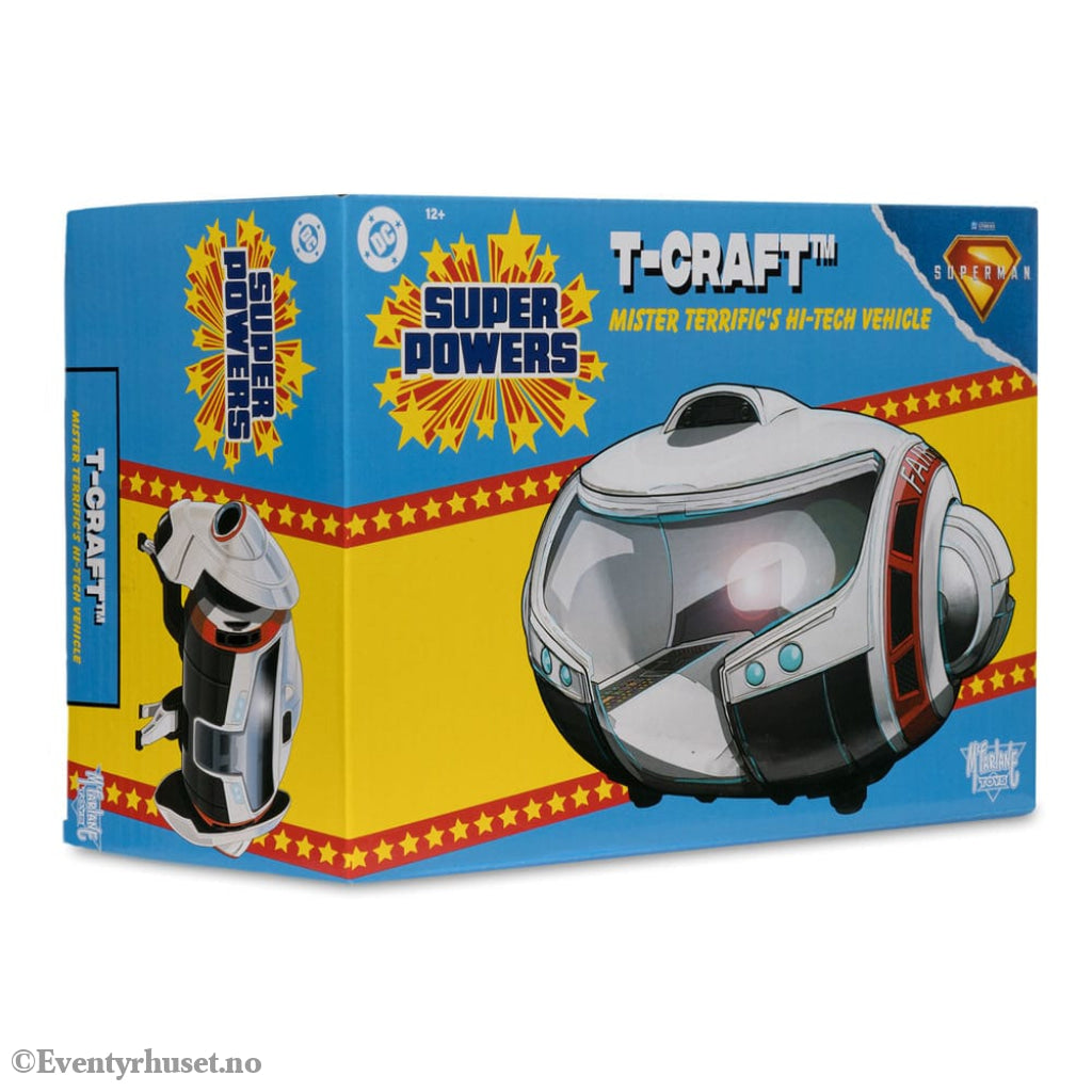 Superman (2025) DC Direct Super Powers Vehicle T-Craft 11 cm Toys