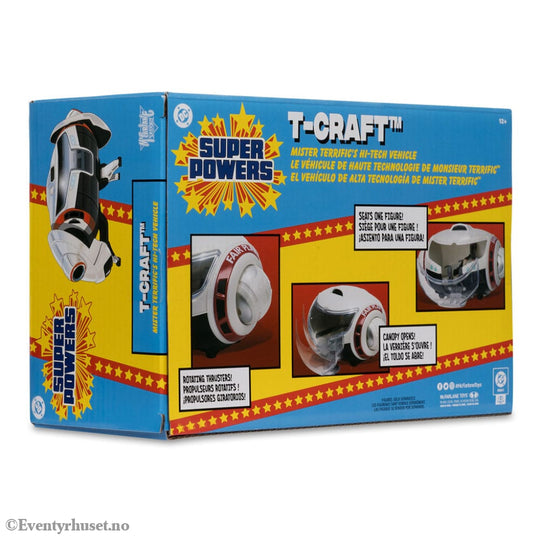 Superman (2025) DC Direct Super Powers Vehicle T-Craft 11 cm Toys