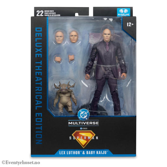 Superman (2025) DC Multiverse Deluxe Action Figure Lex Luthor with Baby Kaiju (Deluxe Theatrical Edition) 18 cm Toys