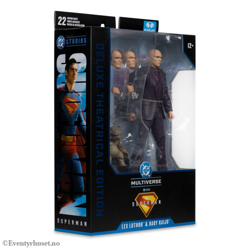 Superman (2025) DC Multiverse Deluxe Action Figure Lex Luthor with Baby Kaiju (Deluxe Theatrical Edition) 18 cm Toys