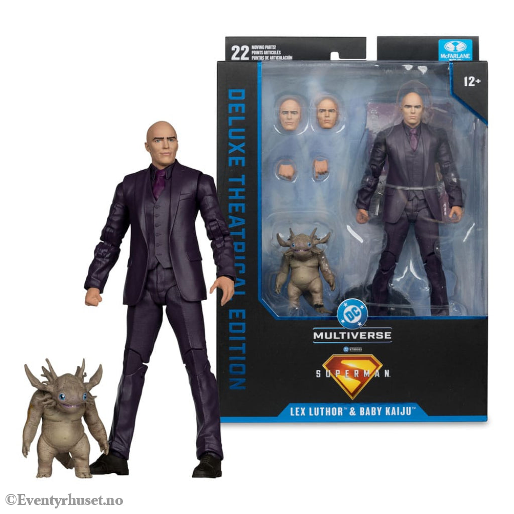 Superman (2025) DC Multiverse Deluxe Action Figure Lex Luthor with Baby Kaiju (Deluxe Theatrical Edition) 18 cm Toys