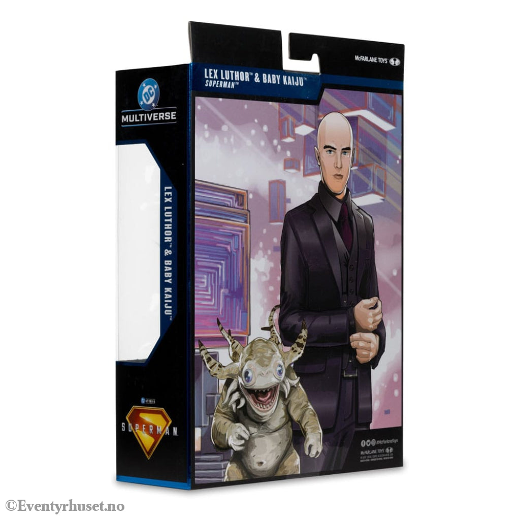 Superman (2025) DC Multiverse Deluxe Action Figure Lex Luthor with Baby Kaiju (Deluxe Theatrical Edition) 18 cm Toys