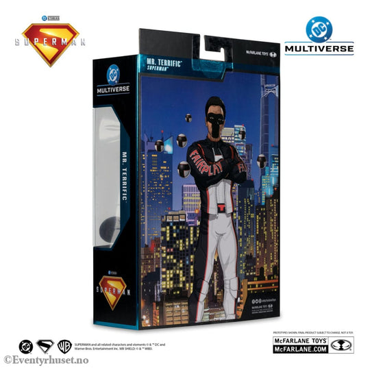 Superman (2025) DC Multiverse Deluxe Theatrical Edition Action Figure Mr. Terrific (Red Platinum Edition) 18 cm Toys
