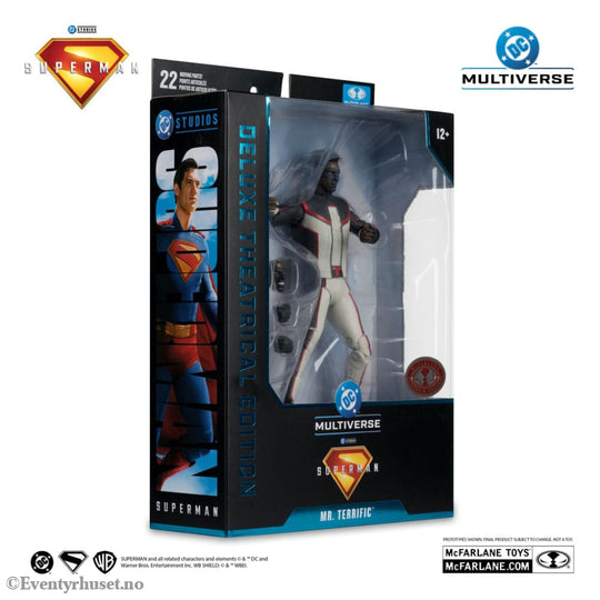 Superman (2025) DC Multiverse Deluxe Theatrical Edition Action Figure Mr. Terrific (Red Platinum Edition) 18 cm Toys