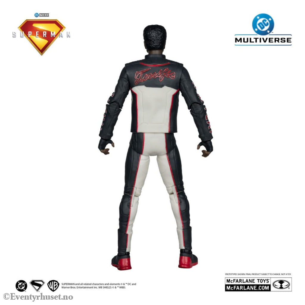 Superman (2025) DC Multiverse Deluxe Theatrical Edition Action Figure Mr. Terrific (Red Platinum Edition) 18 cm Toys