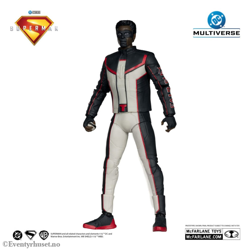 Superman (2025) DC Multiverse Deluxe Theatrical Edition Action Figure Mr. Terrific (Red Platinum Edition) 18 cm Toys