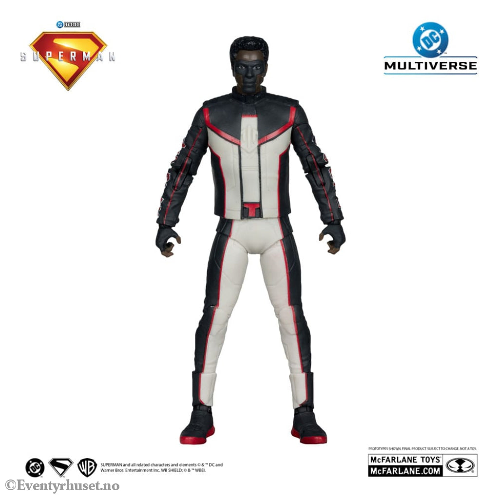 Superman (2025) DC Multiverse Deluxe Theatrical Edition Action Figure Mr. Terrific (Red Platinum Edition) 18 cm Toys