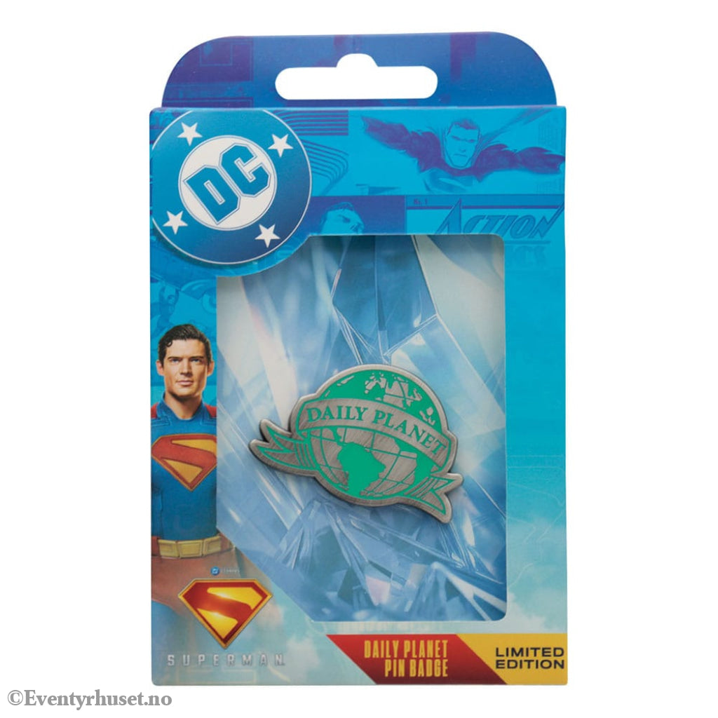 Superman 2025 Pin Badge Daily Planet Fashion & Accessories