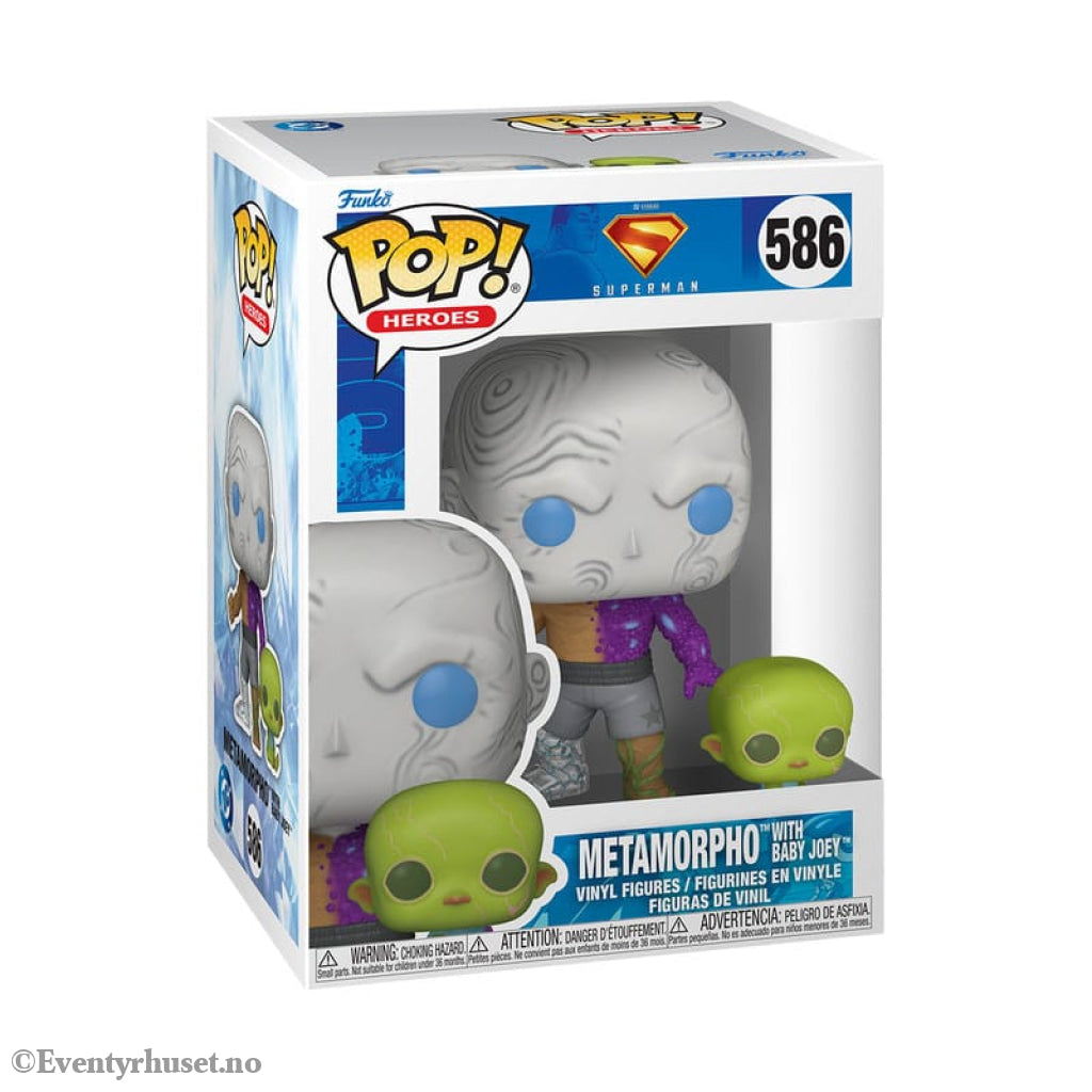 Superman (2025) POP&Buddy! Movies Vinyl Figures Metamorpho with Baby Joey 9 cm Collectibles
