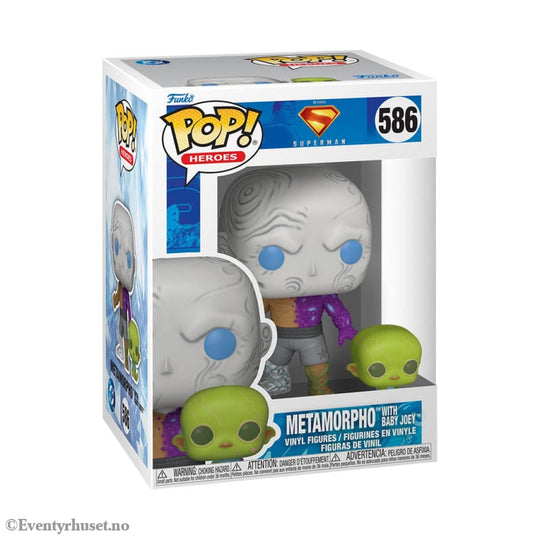 Superman (2025) POP&Buddy! Movies Vinyl Figures Metamorpho with Baby Joey 9 cm Collectibles