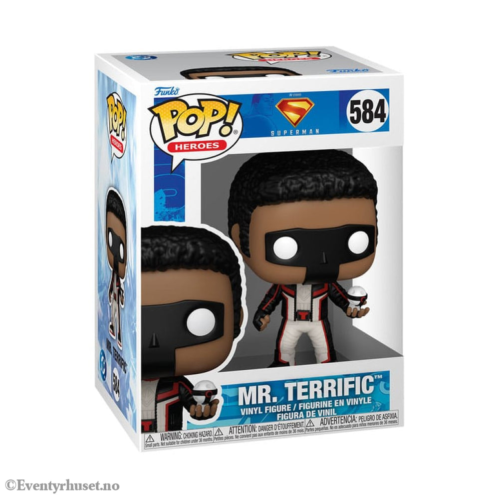 Superman (2025) POP! Movies Vinyl Figures Mr. Terrific 9 cm Collectibles