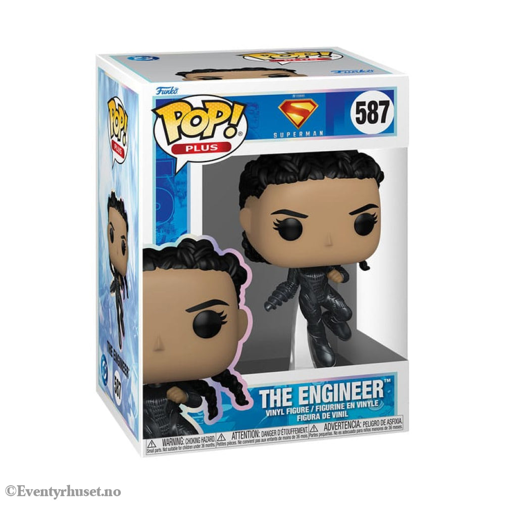 Superman (2025) POP! Plus Movies Vinyl Figures The Engineer (MT) 9 cm Collectibles