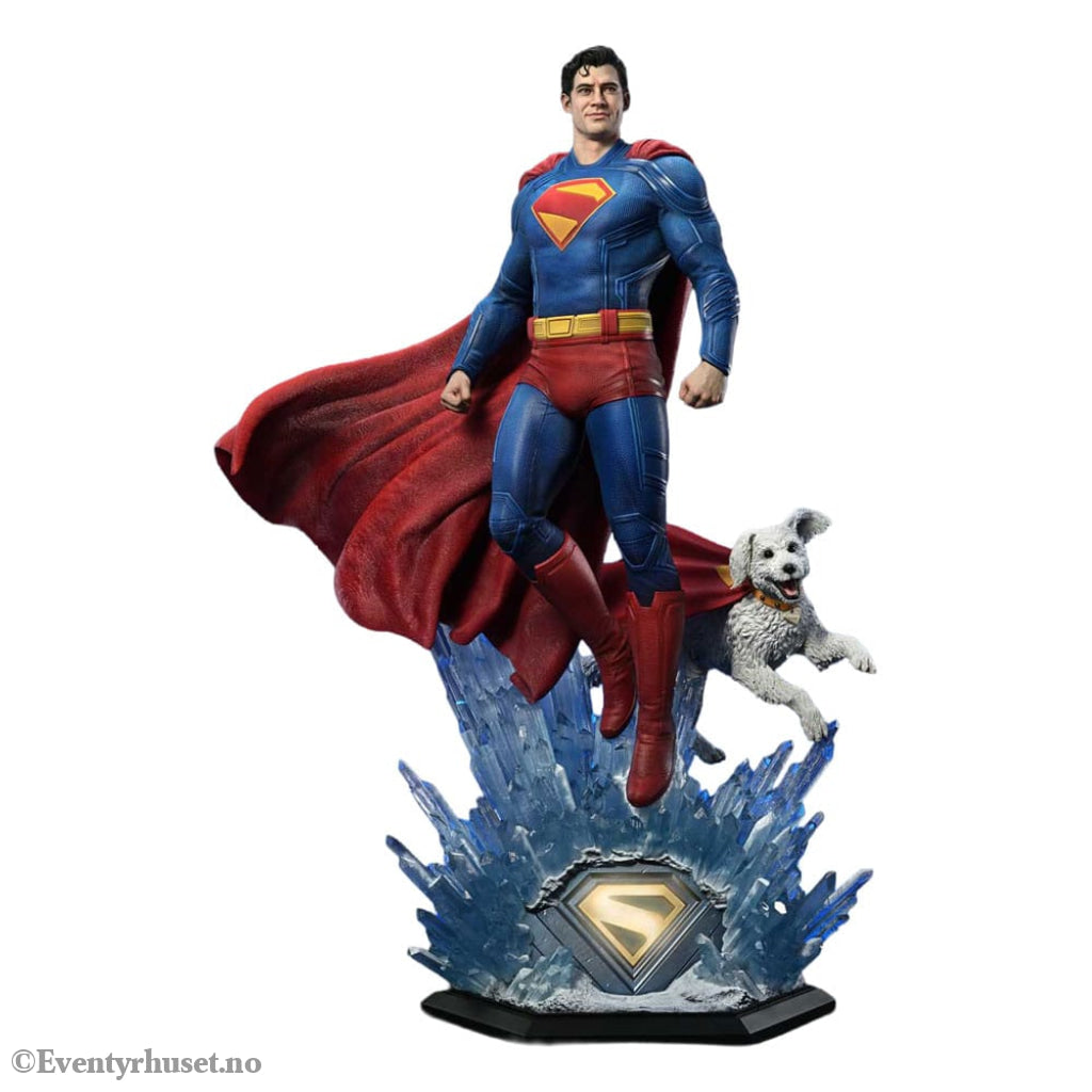 Superman (2025) Real Elite Masterline Series Statue 1/3 Superman with Krypto 95 cm Collectibles