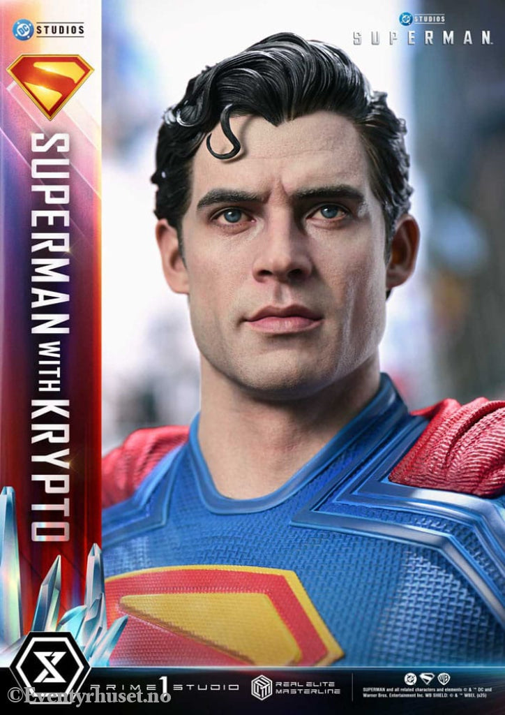 Superman (2025) Real Elite Masterline Series Statue 1/3 Superman with Krypto 95 cm Collectibles