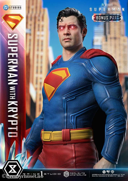 Superman (2025) Real Elite Masterline Series Statue 1/3 Superman with Krypto Bonus Version 95 cm Collectibles
