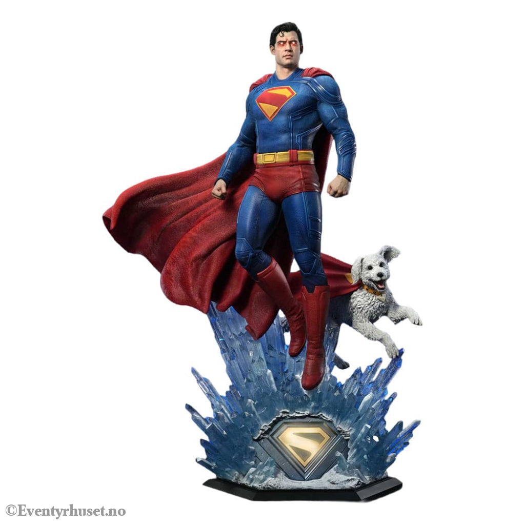 Superman (2025) Real Elite Masterline Series Statue 1/3 Superman with Krypto Bonus Version 95 cm Collectibles