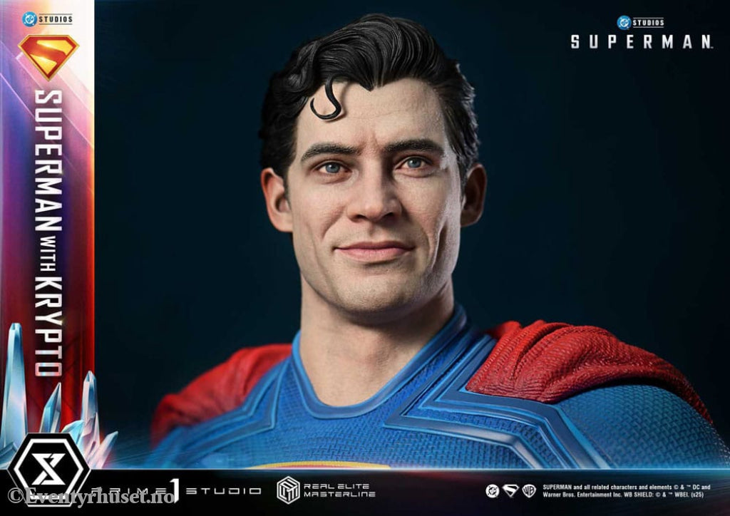 Superman (2025) Real Elite Masterline Series Statue 1/3 Superman with Krypto Bonus Version 95 cm Collectibles