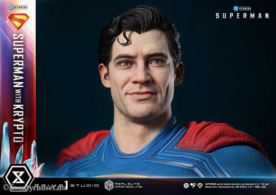 Superman (2025) Real Elite Masterline Series Statue 1/3 Superman with Krypto Bonus Version 95 cm Collectibles