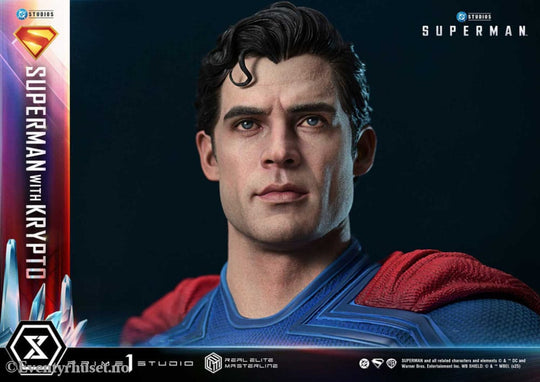 Superman (2025) Real Elite Masterline Series Statue 1/3 Superman with Krypto Bonus Version 95 cm Collectibles