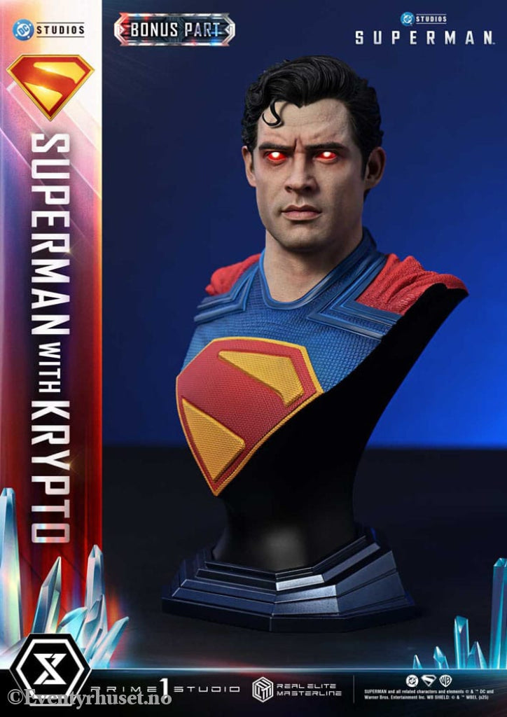 Superman (2025) Real Elite Masterline Series Statue 1/3 Superman with Krypto Bonus Version 95 cm Collectibles