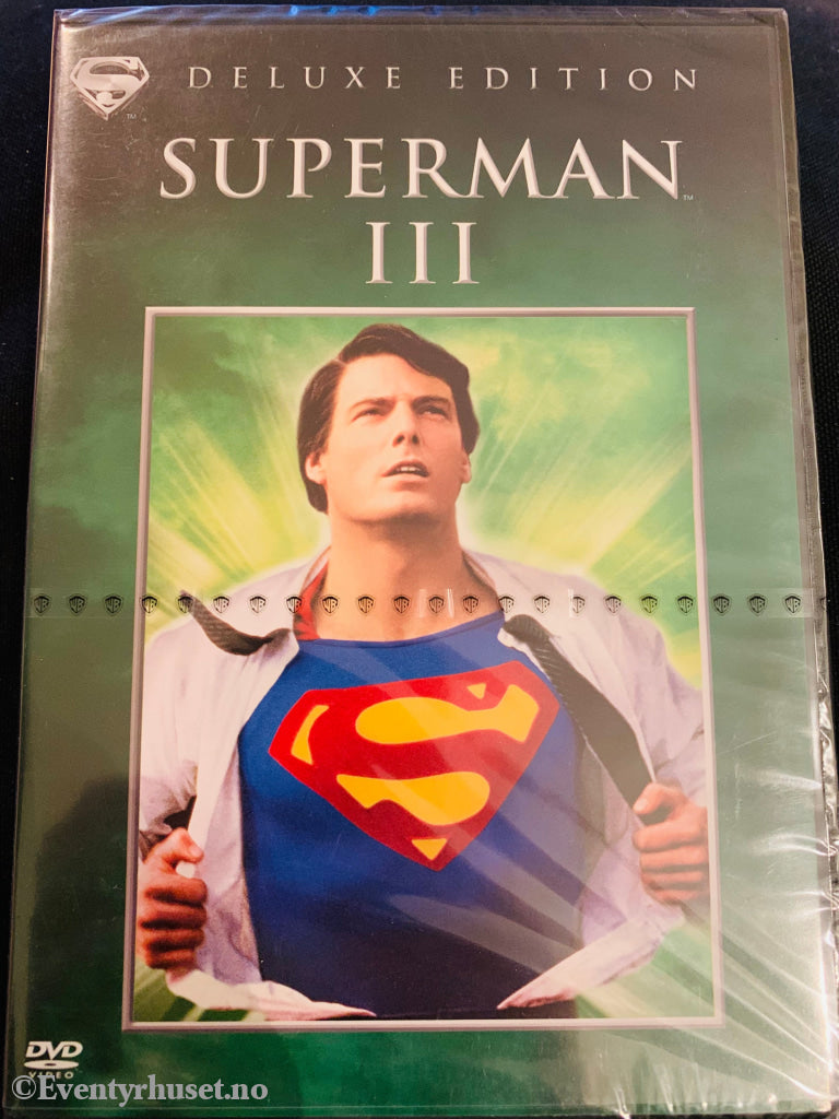 Superman 3 - Deluxe Edition. 1983. Dvd. Ny I Plast! Dvd