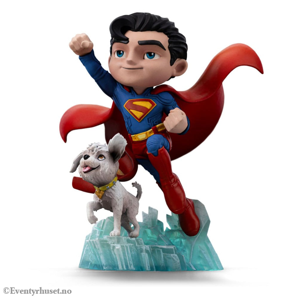 Superman Legacy Mini Co. PVC Figure Superman & Krypto 17 cm Collectibles