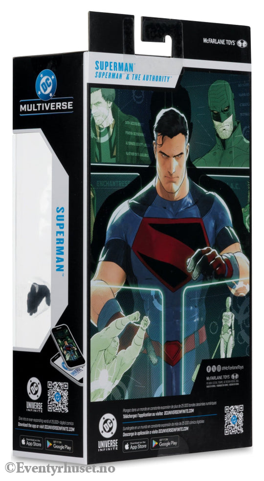 Superman & The Authority DC Multiverse Action Figure Superman 18 cm. Mint In Sealed Box (MISB)! Actionfigur