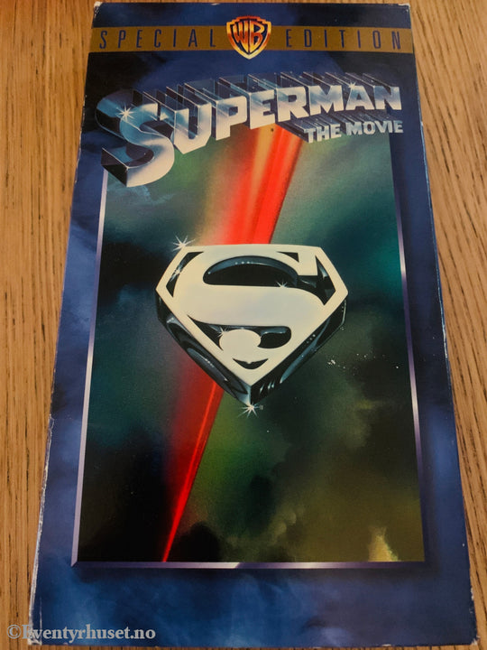 Superman: The Movie (1978). VHS slipcase.