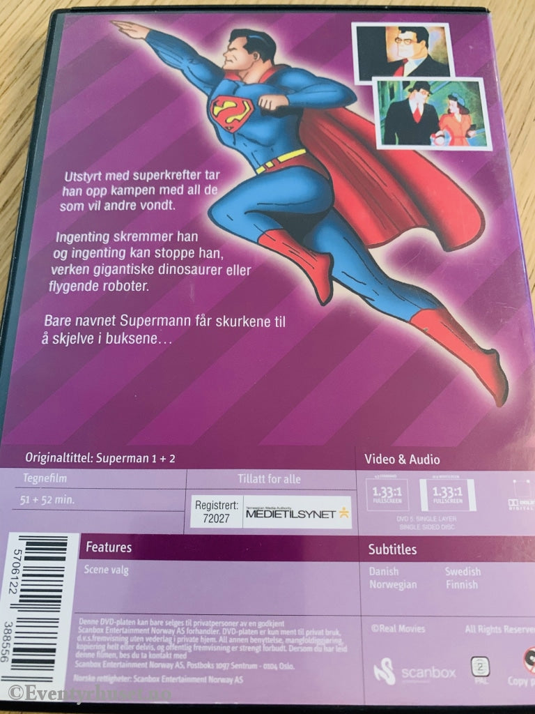 Supermann 1 / 2. Dvd. Dvd