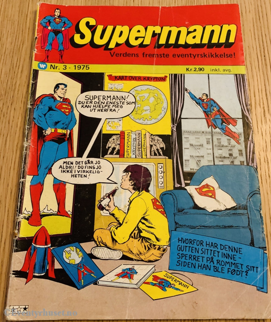 Supermann. 1975/03. Tegneserieblad