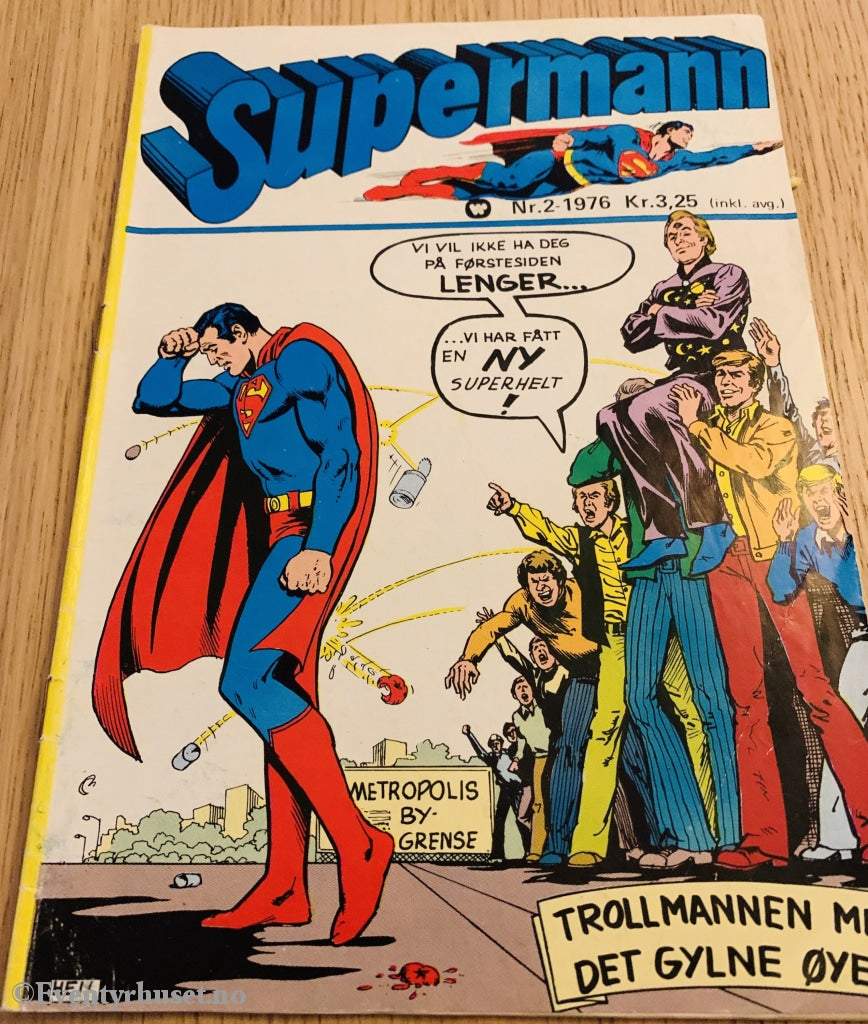Supermann. 02/1976. Tegneserieblad