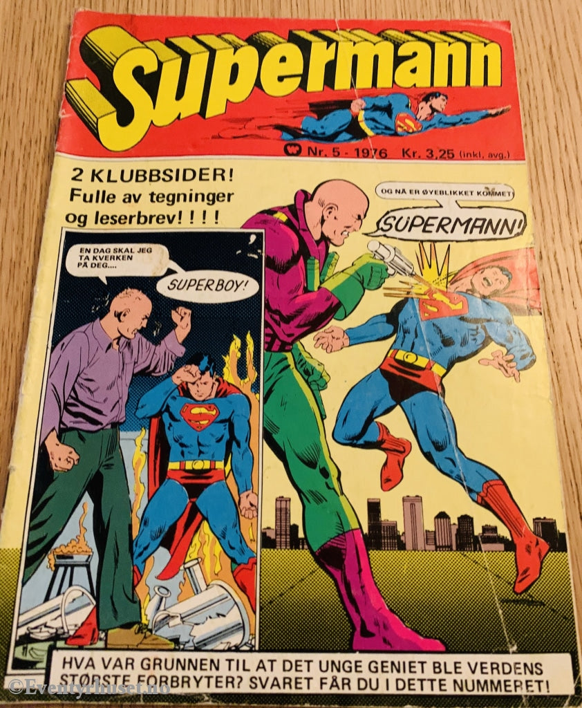 Supermann. 05/1976. Tegneserieblad