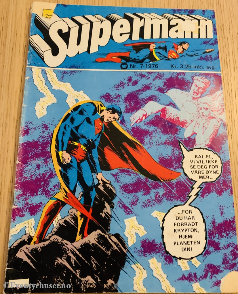 Supermann. 07/1976. Tegneserieblad