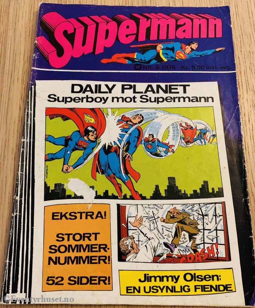 Supermann. 08/1976. Tegneserieblad