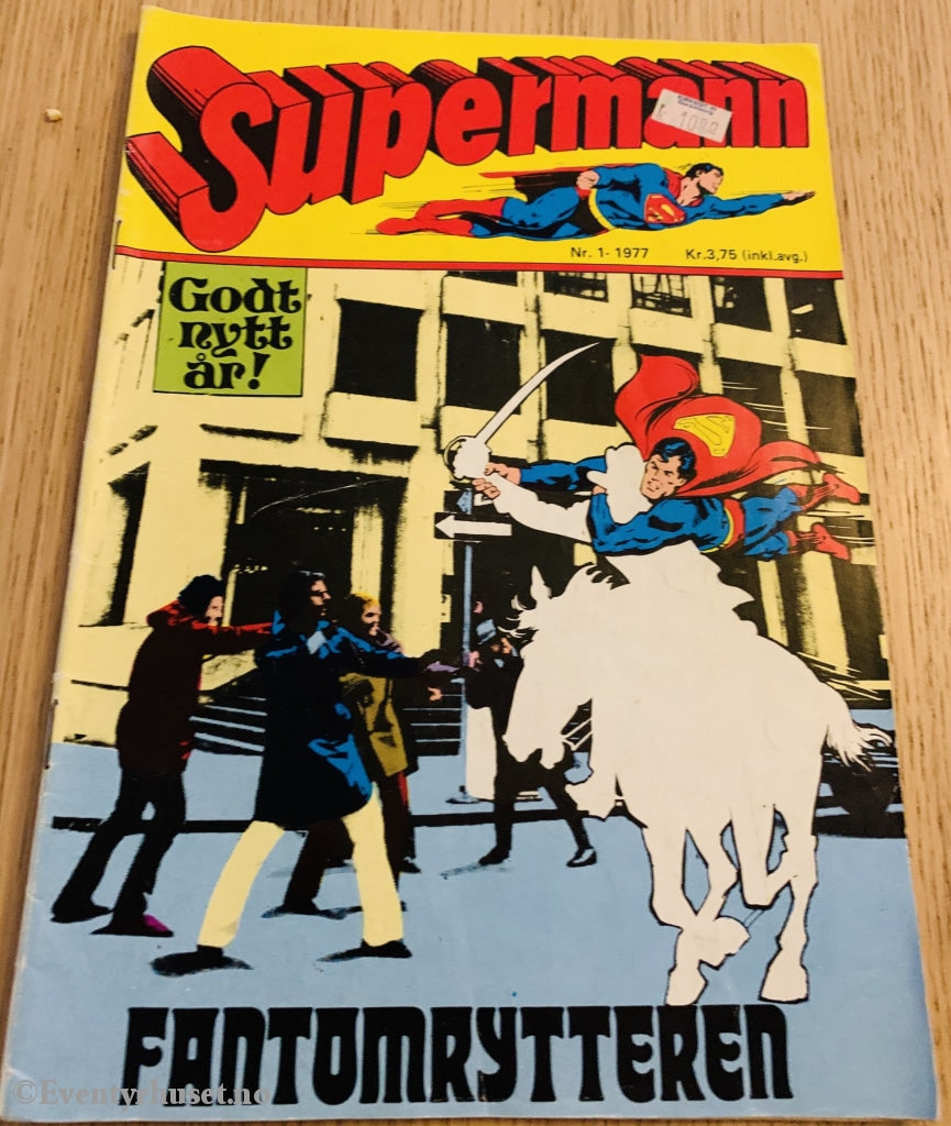 Supermann. 1977/01. Tegneserieblad
