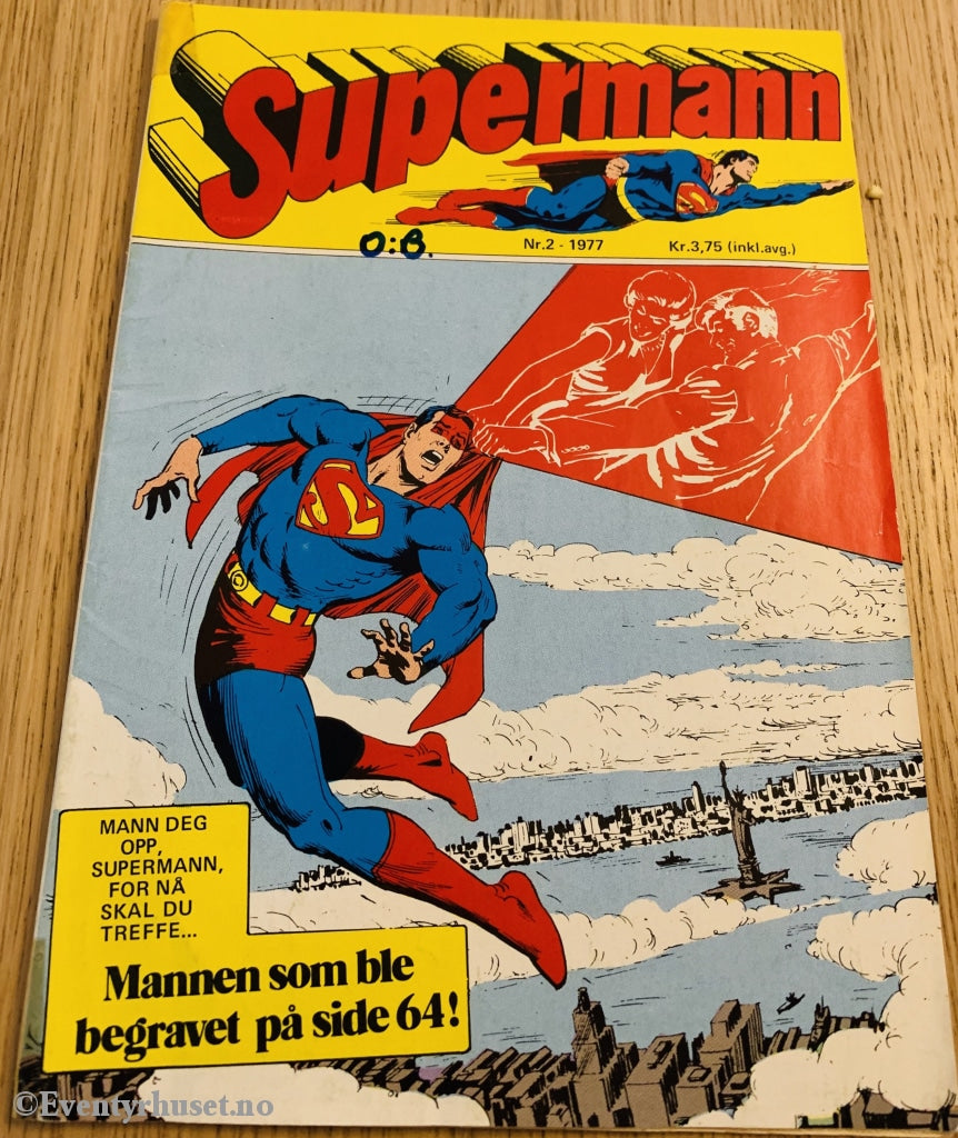 Supermann. 1977/02. Tegneserieblad