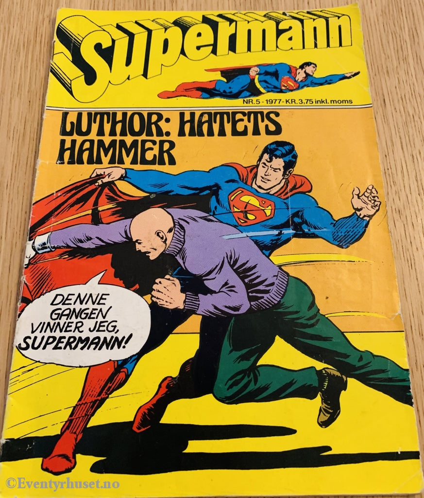 Supermann. 1977/05. Tegneserieblad
