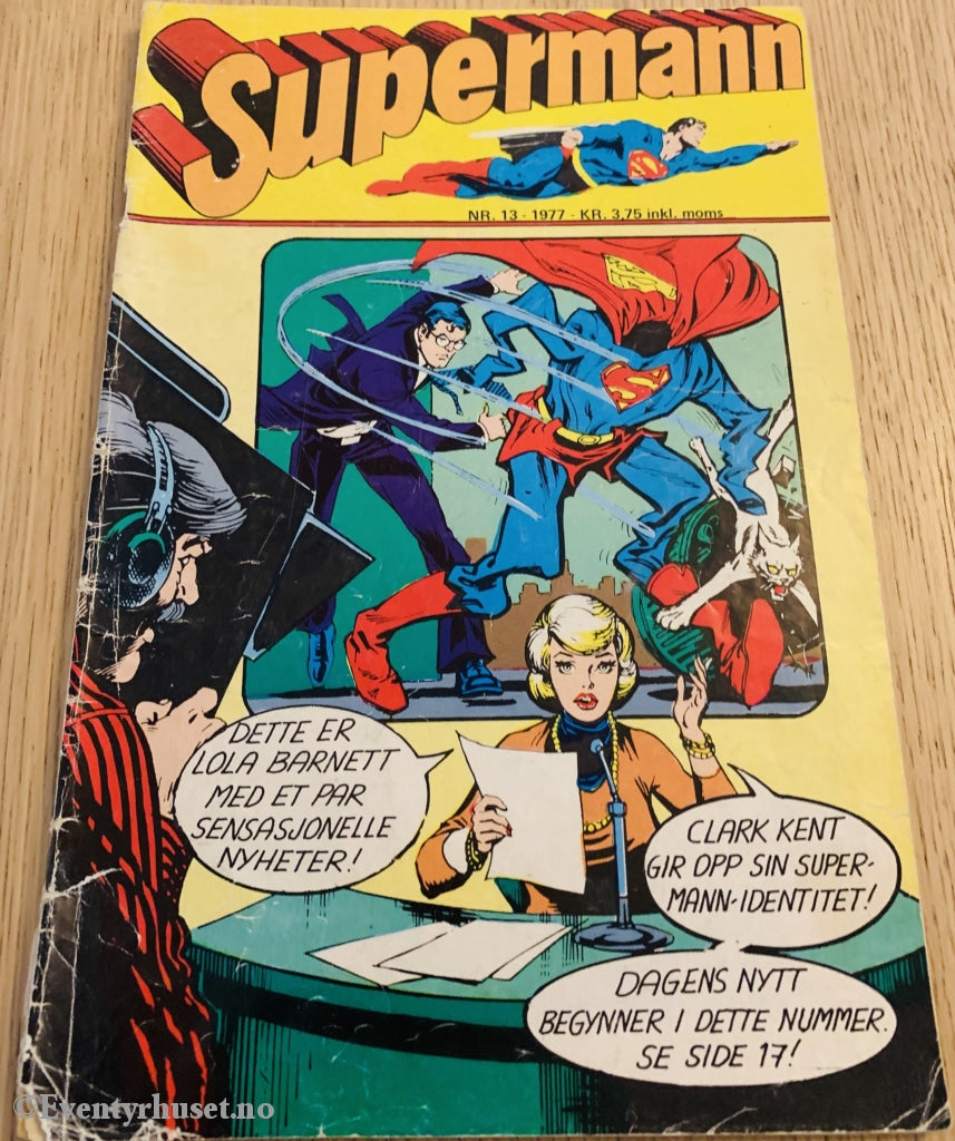 Supermann. 1977/13. Tegneserieblad