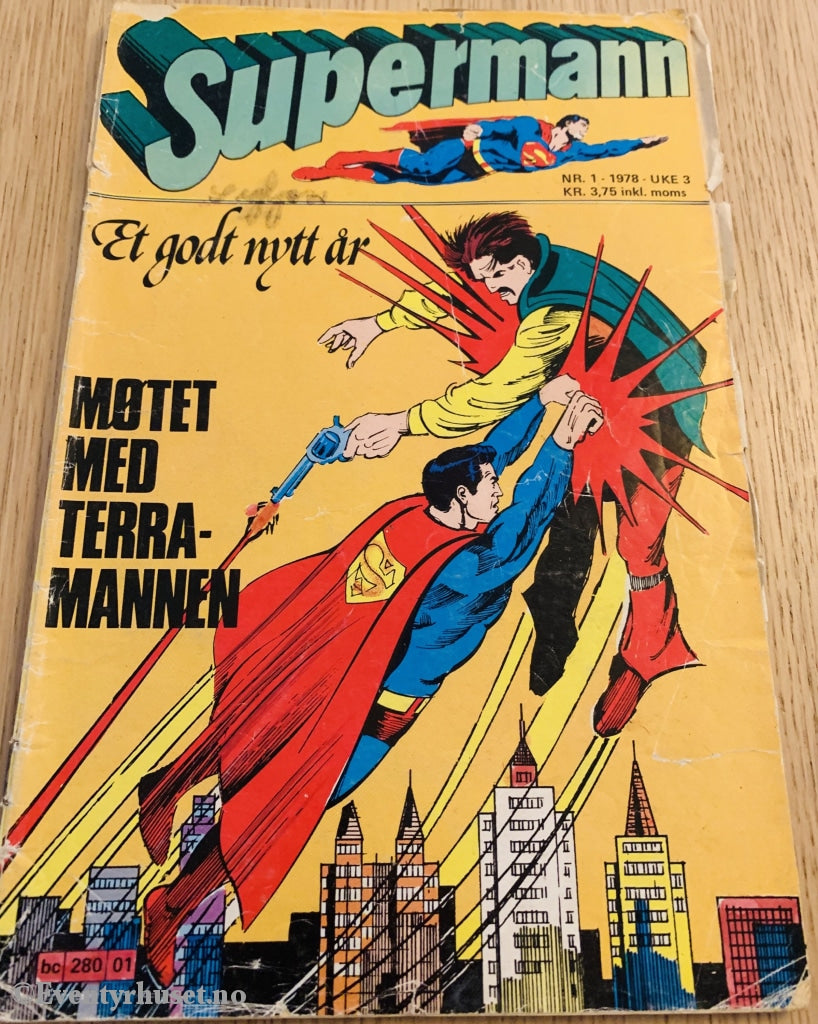 Supermann. 01/1978. Tegneserieblad