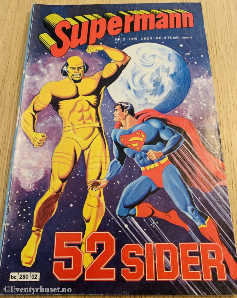 Supermann. 02/1979. Tegneserieblad