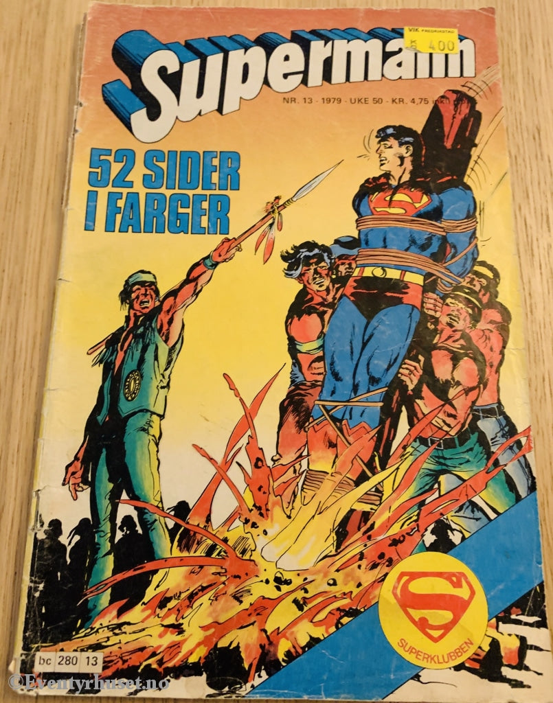 Supermann. 13/1979. Tegneserieblad