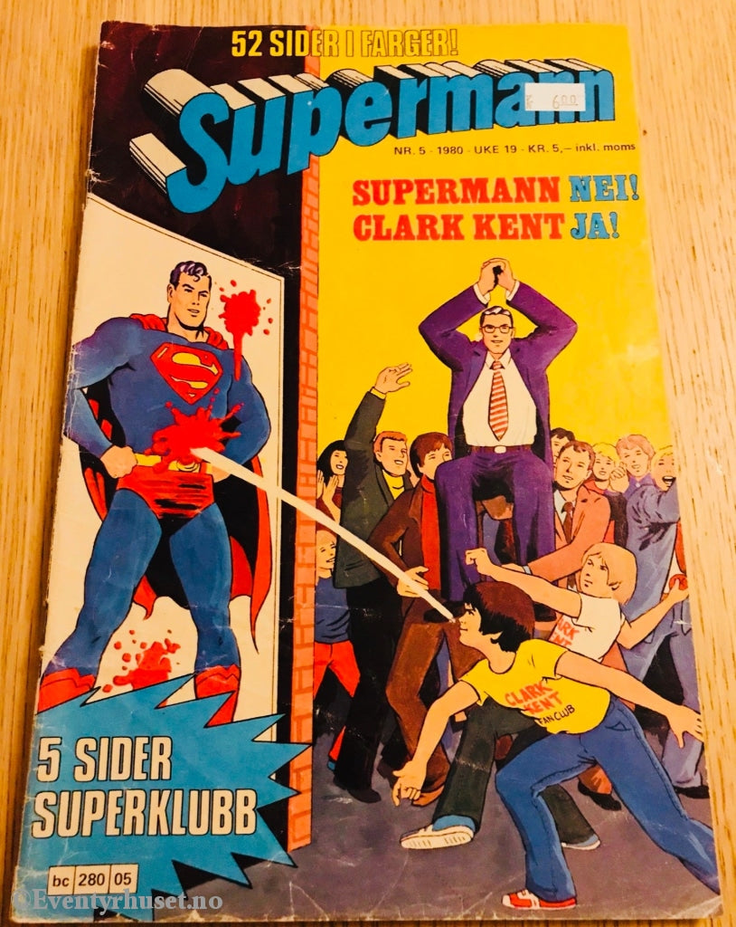 Supermann. 1980/05. Tegneserieblad
